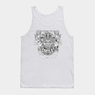 Bali Demon Mask Tank Top